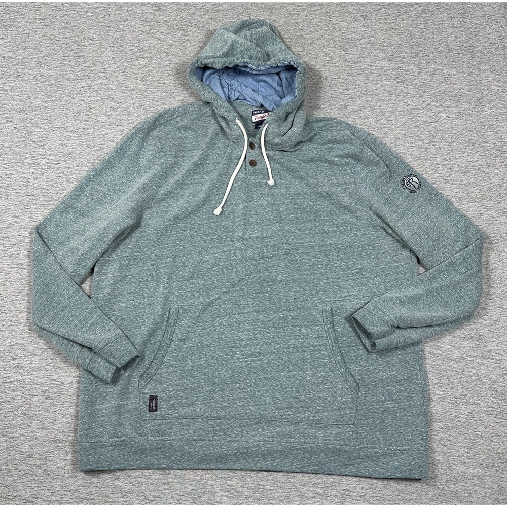 Johnnie-O Hoodie Mens XXL Haze Dannunzio Hangin' Out Pullover Sweatshirt